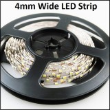 UL 4mm Wide LED Strip with 2835 SMD Super Bright LED Chip