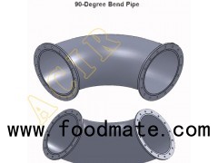 90 Degree 180 Degree Y X T Type Dredge Branch Pipe