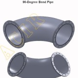 90 Degree 180 Degree Y X T Type Dredge Branch Pipe