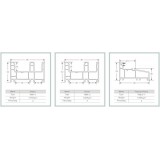 LK 88mm Sliding Series Moldes Dibujo