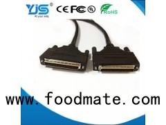 SCSI Cable With Vhdci 68-Pin Male To V3.5 Male, Customized