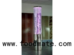Floor Standing Water Bubble Column Fountain For Sale