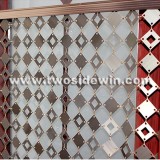 Decorative Bronze Metal Panel Drapery