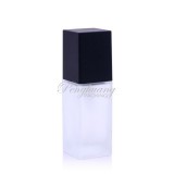Frosted Glass Foundation Bottle