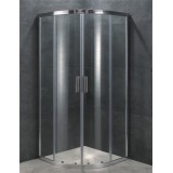 Quadrant Double Sliding Shower Enclosure 6mm Clear Glass