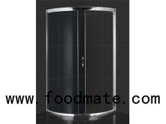 5mm Clear Glass Fully Framed Quadrant Single Sliding Shower Box