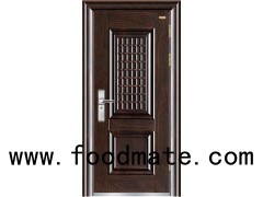 Wood Finish Steel Door With Costomize Size