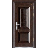 Wood Finish Steel Door With Costomize Size