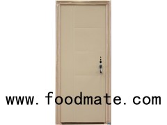 White Color Steel Entrance Door