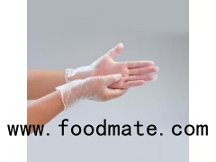 Clear Pre-powdered Vinyl Gloves