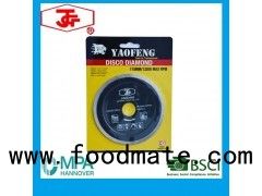 115mm Hot Pressed Continuous Rim Diamond Saw Blade