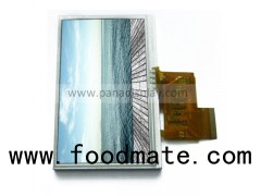 Competitive Quality Price Super Brightness 4.3 Inch Color Matrix Active TFT LCD Resistive Touch Pane