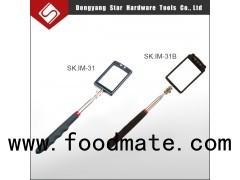 telescoping inspection mirror with LED light