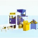 Concrete block machine