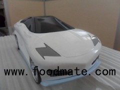 Car Prototypes With Painted Via CNC Machine Process