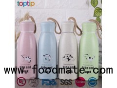 Wheat Straw Fiber Glass Water Bottle 350ML