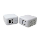 Dual Port Fast Wall Charger With Foldable Plug