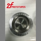 Black Anodize 5 Axis CNC Milling Parts Components