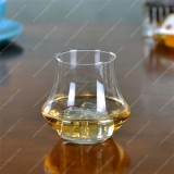 warm up whiskey glass