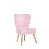 Dining Child Sofa With Wood Legs