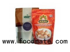 BRC Compliant Food Grade Stand Up Pouches With Zipper