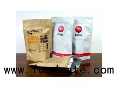 Kraft Paper Stand Up Pouches With Zipper And Window