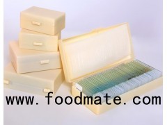 50pcs Glass Prepared Microscope Slides