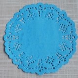 Blue Paper Placemats