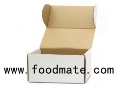 White Corrugated Box