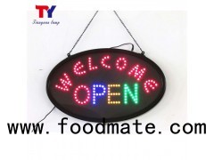 Lighted Led OPEN Sign