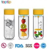 Plastic Fruit Infuser Water Bottle