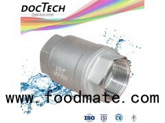 Stainless Steel 304 306 Cf8 Cf8m Npt/bsp Thread Erect Check Valve