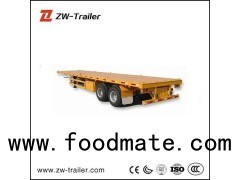 40 Ton Flatbed Semi Trailer