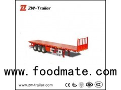 3 Axles Flatbed Trailer