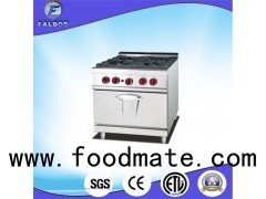 Stainless Steel 4 Burners Gas Range