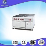 Commerical Burners Range With Griddle Oven
