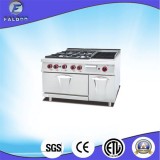 Gas Range Lava Rock Grill Oven