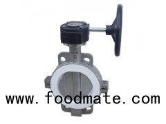 PTFE Lined Concentric Butterfly Valve