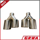 Stainless Steel Rolled Edge Angle Exhaust Tips