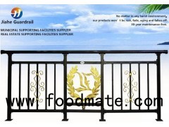 Zinc-coated Metal Balcony Railing