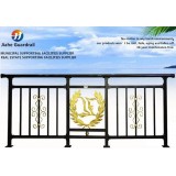 Zinc-coated Metal Balcony Railing
