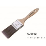 Wood Handle Synthetic Hairs Paint Brush