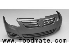 Bumper rapid prototypes CNC manufacture process in automobile