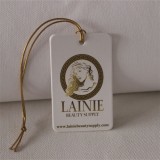 Good Quality Natural Hair Extension Hang Tags And Wig Tags For Hair Accessories