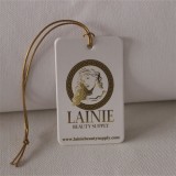Good Quality Natural Hair Extension Hang Tags And Wig Tags For Hair Accessories