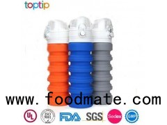 Portable Collapsible Silicone Water Bottle