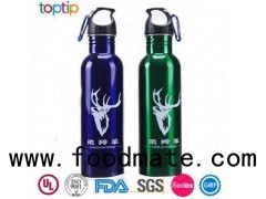 Customized Aluminum Water Bottles With PP Lid
