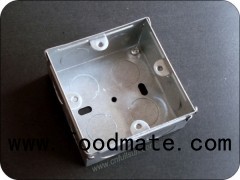 Single Gang Galvanized Metal Electrical Box