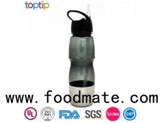 Hydration Bottle with Lid and Straw