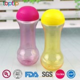 15 Oz Dumbbell Shape Plastic Sports Water Bottle